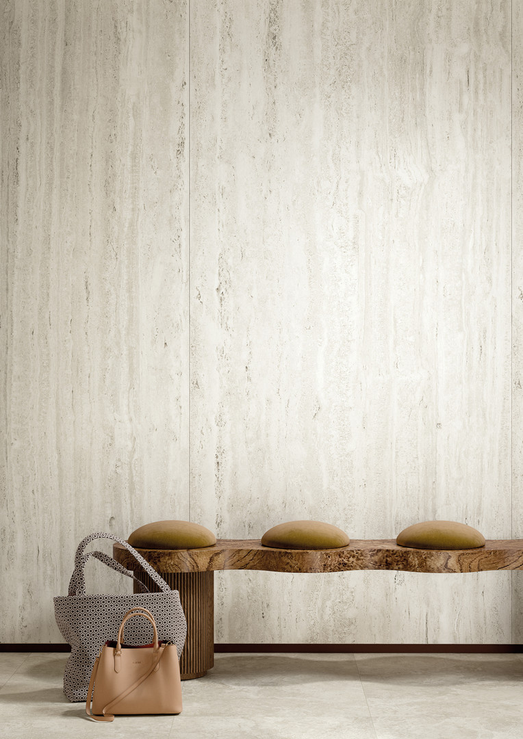 Napoli N12 -gebürstet- Fliese Travertin – Bild 5