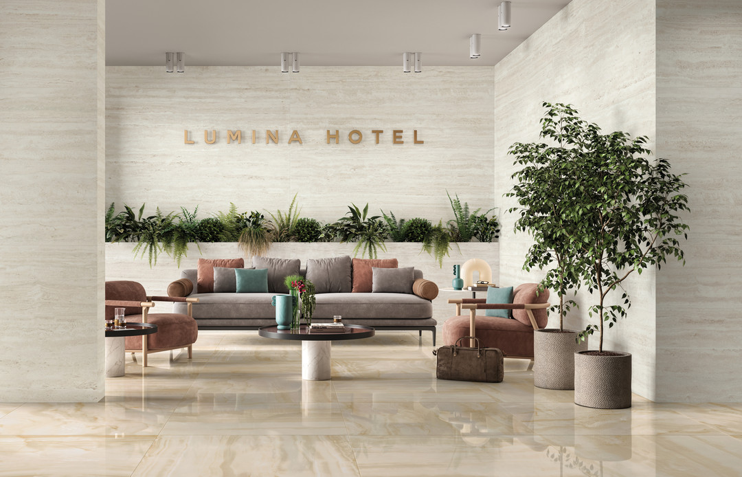 Napoli N10 -Strukturiert- Fliese Travertin – Bild 11