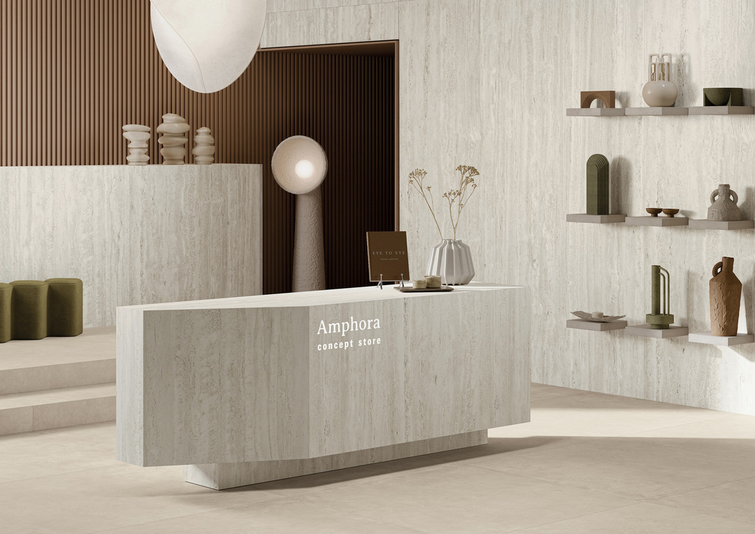 Napoli N10 -Strukturiert- Fliese Travertin – Bild 8